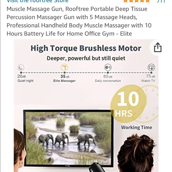 ROOFTREE ELITE Percussion Massage Device - Picture 5 of 9